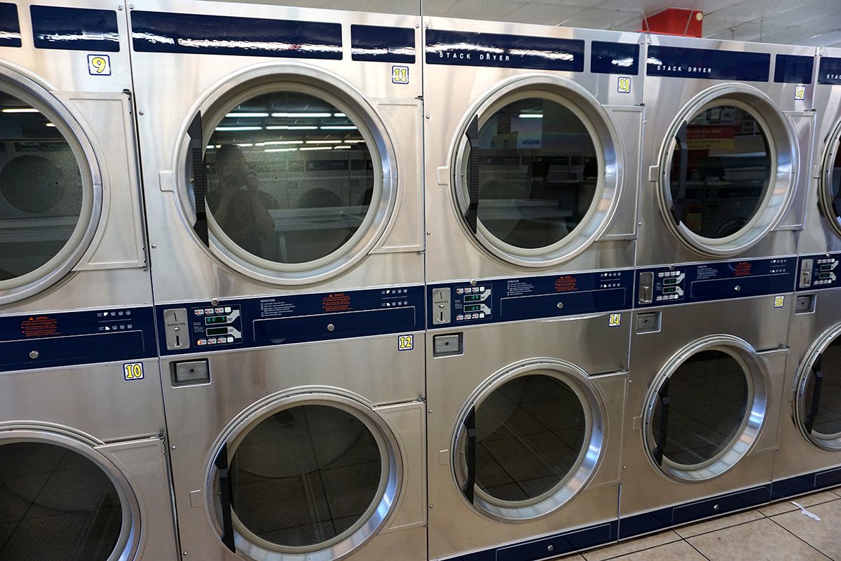 row-of-dryers